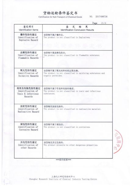 চীন Changzhou jisi cold chain technology Co.,ltd সার্টিফিকেশন